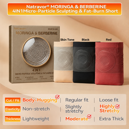 𝐎𝐟𝐟𝐢𝐜𝐢𝐚𝐥 𝐁𝐫𝐚𝐧𝐝 𝐒𝐭𝐨𝐫𝐞 👙 Natravor® 𝟐𝟎𝟐𝟔 𝐌𝐨𝐫𝐢𝐧𝐠𝐚 & 𝐁𝐞𝐫𝐛𝐞𝐫𝐢𝐧𝐞 𝟒-𝐈𝐧-𝟏 𝐌𝐢𝐜𝐫𝐨-𝐏𝐚𝐫𝐭𝐢𝐜𝐥𝐞 𝐒𝐜𝐮𝐥𝐩𝐭𝐢𝐧𝐠 & 𝐅𝐚𝐭-𝐁𝐮𝐫𝐧 𝐒𝐡𝐨𝐫𝐭𝐬