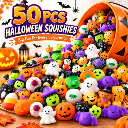 🔥Last Day 50% OFF - 🎃 30PCS Halloween Mochi Squishy Toys